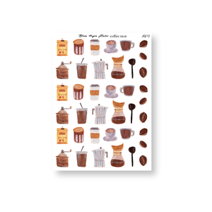 Coffee Journaling Planner Stickers 10.0