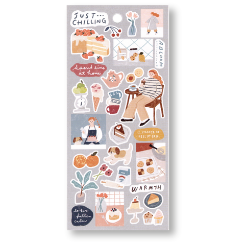 Mind Wave Just Chilling Let's Make Candy Planner Journal Stickers