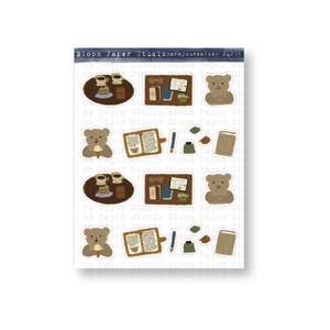 Cafe Journaling 2 Doodle Planner Stickers