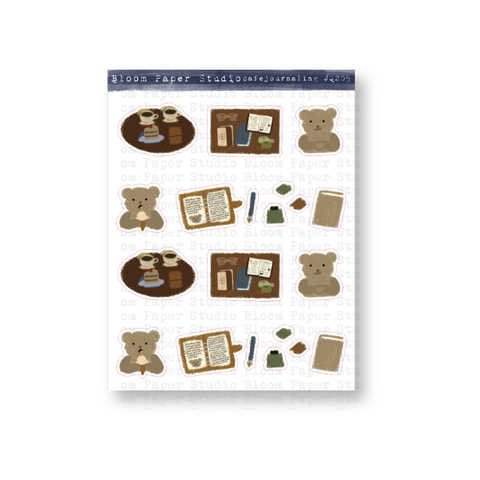 Cafe Journaling 2 Doodle Planner Stickers
