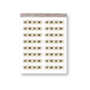 Foiled Squiggles Stickers 31.0