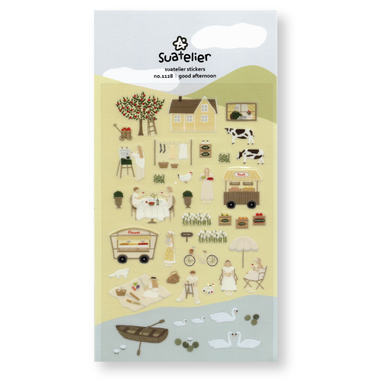 Suatelier Deco Planner Stickers (Good Afternoon)