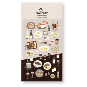 Suatelier Deco Planner Stickers (Wine Bar)