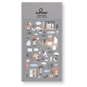 Suatelier Deco Planner Stickers (Rainy Day)