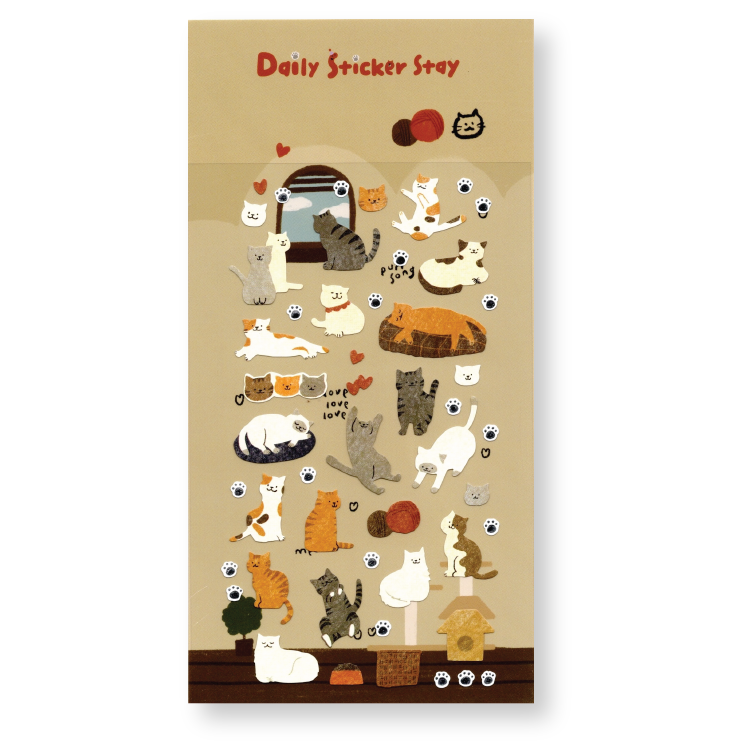 Suatelier Deco Planner Stickers (Lovely Kitty)