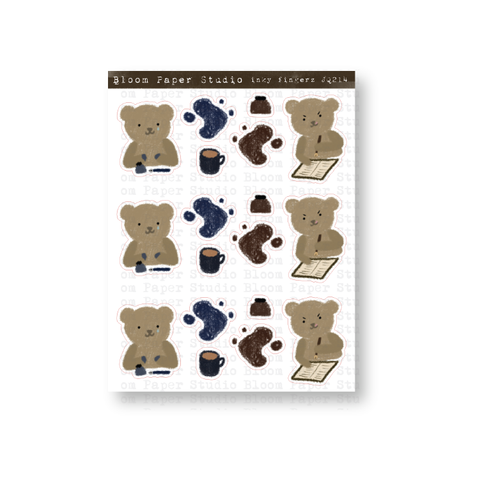 Inky Fingerz Doodle Planner Stickers