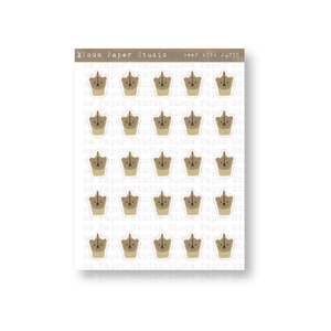 Bear Nibs Doodle Planner Journal Stickers