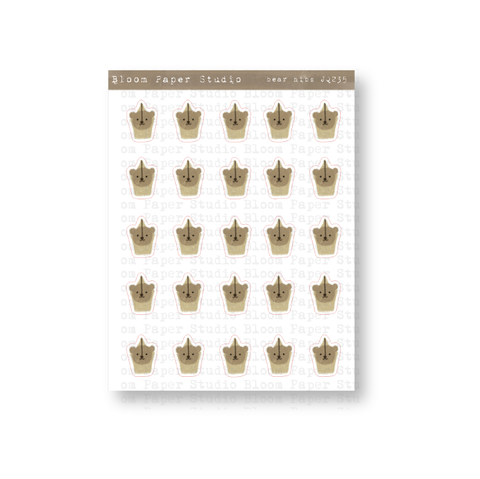 Bear Nibs Doodle Planner Journal Stickers