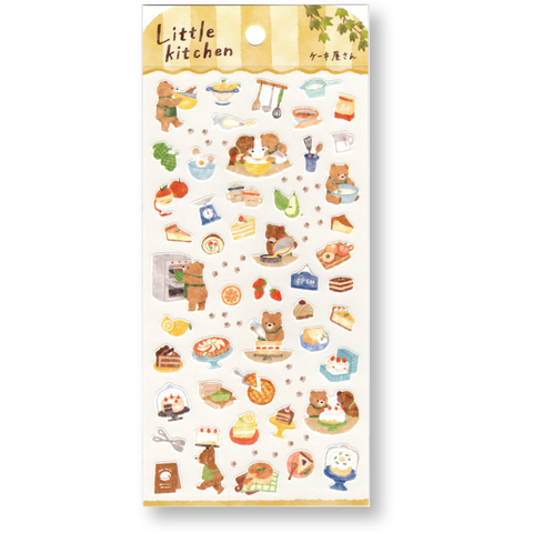 Mind Wave Little Kitchen Planner Stickers (Cake Shop)