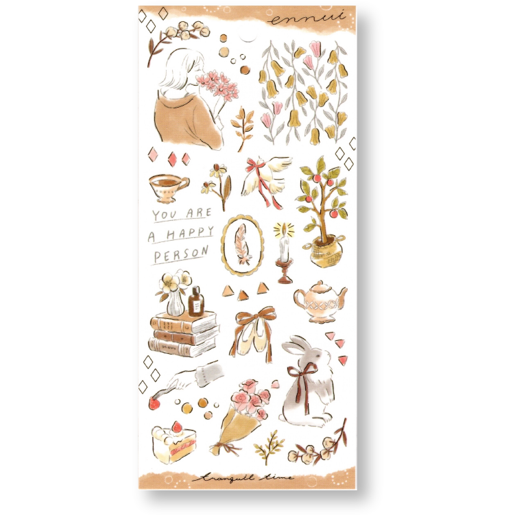 Mind Wave Fragrance of Flower Planner Stickers (Scent of Flowers)