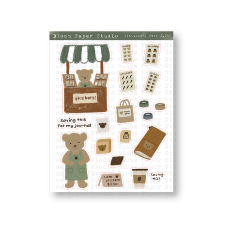 Stationery Fest Planner Stickers
