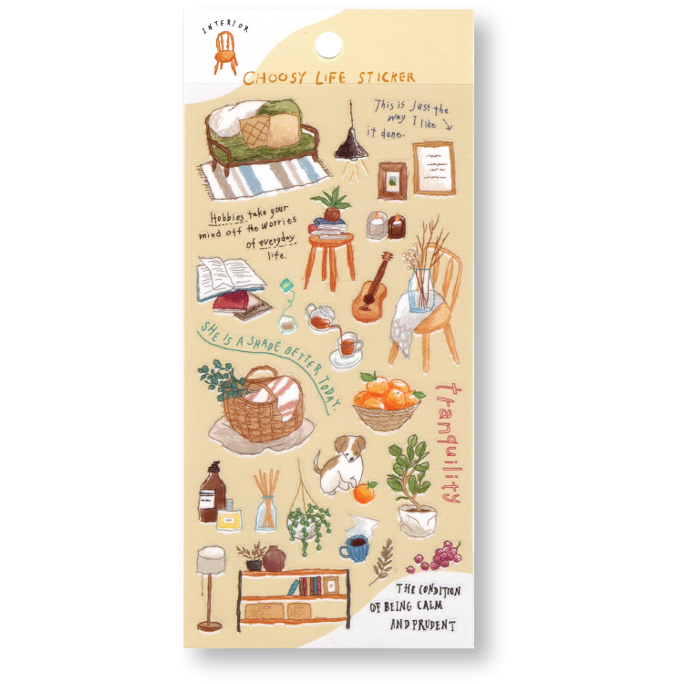 Mind Wave Choosey Life Planner Stickers (Interior)