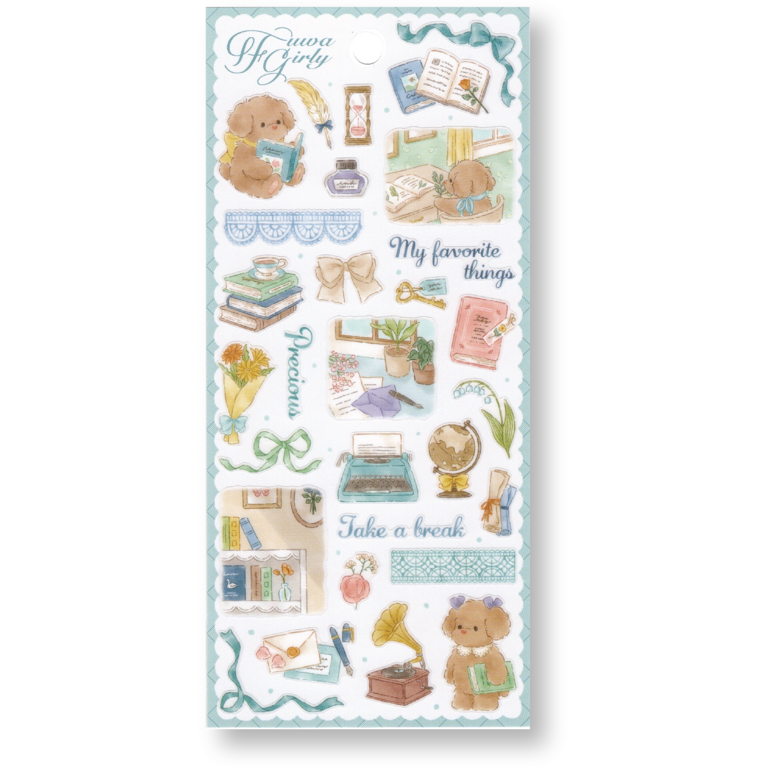Mind Wave Flower Girly Planner Stickers (Benkyou)