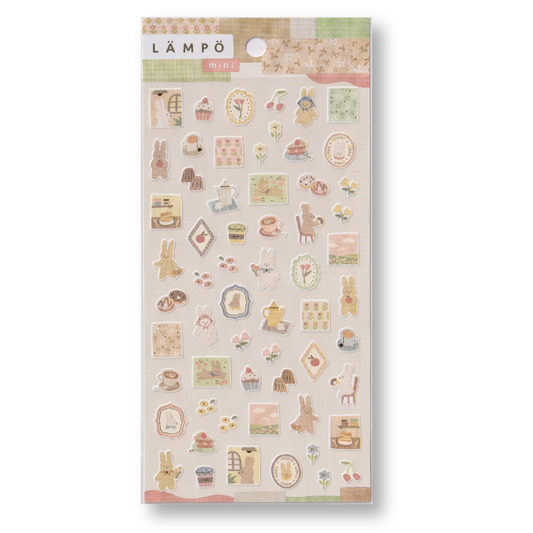 Mindwave Lampo Mini Planner Stickers (Rabbit and Sunset)