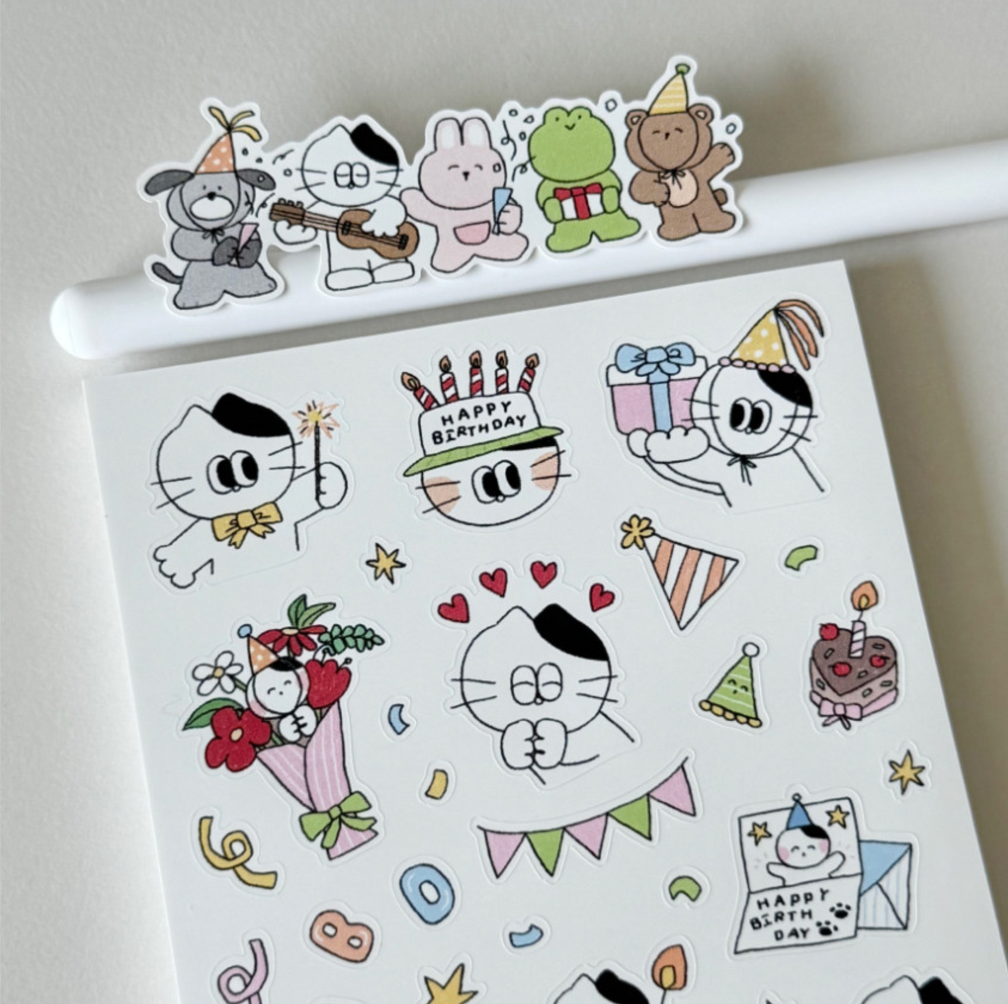 Keykeymade Birthday Party Sticker