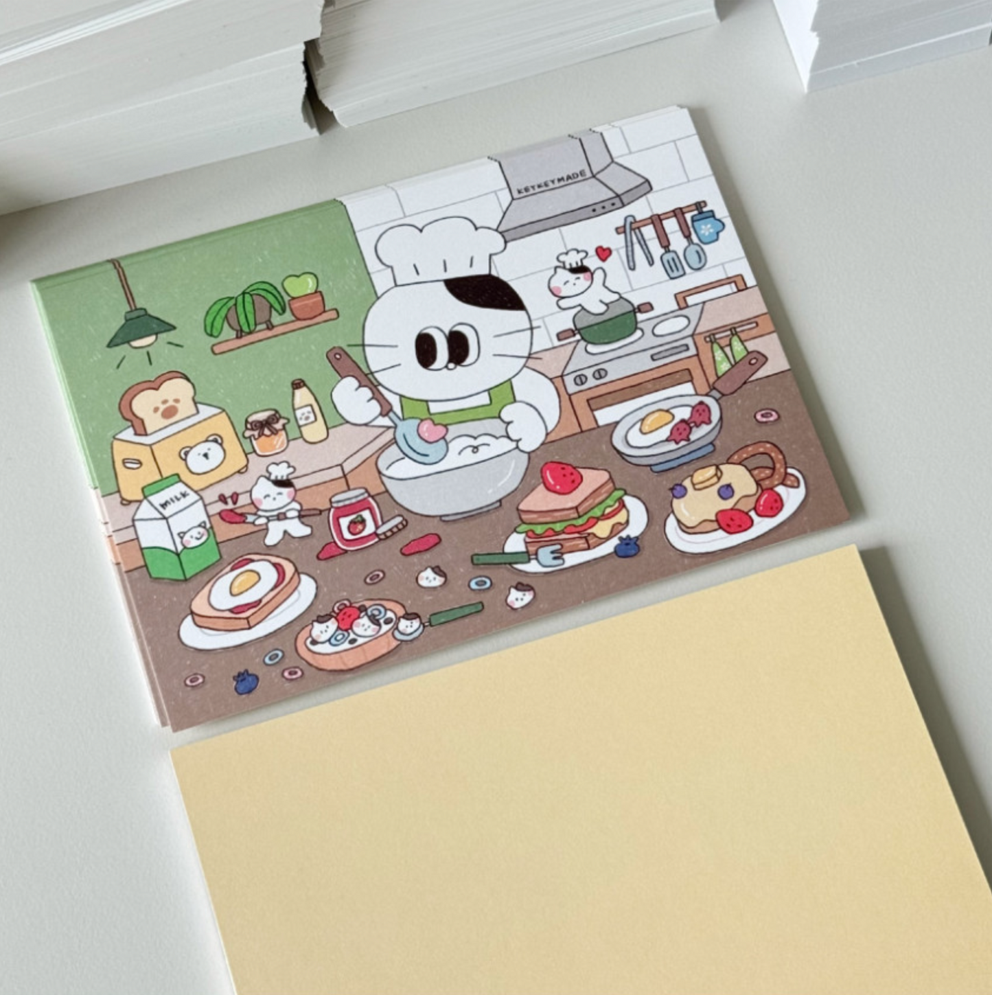 Keykeymade Little Chef Postcard