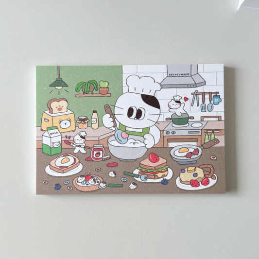 Keykeymade Little Chef Postcard