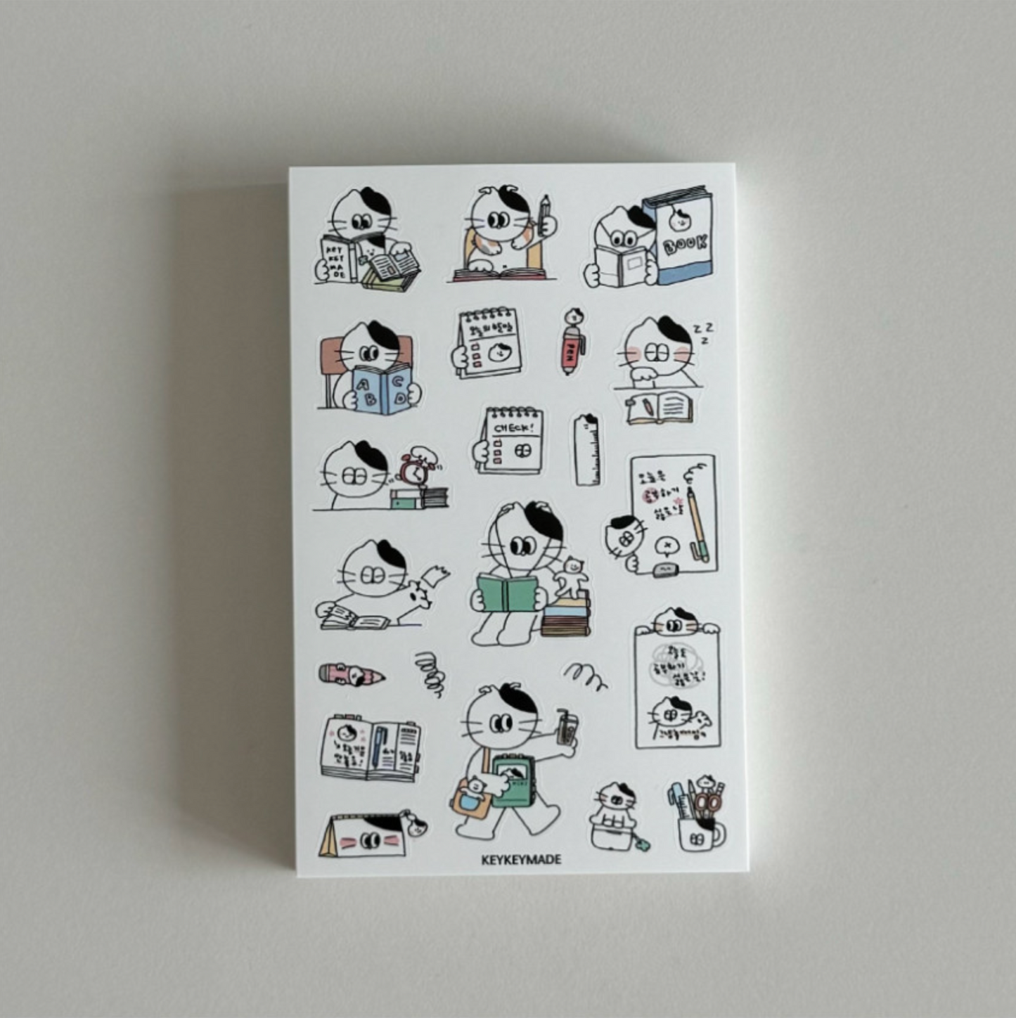 Keykeymade Study Sticker