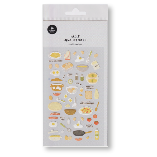 Suatelier Deco Planner Stickers (Egg Time)