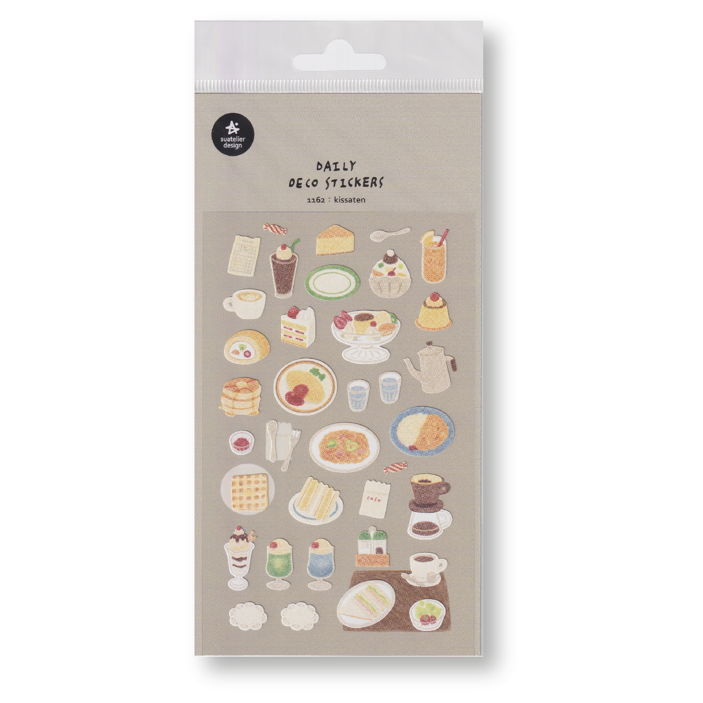 Suatelier Deco Planner Stickers (Kissaten)