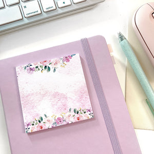 Floral Sticky Notes 4.0