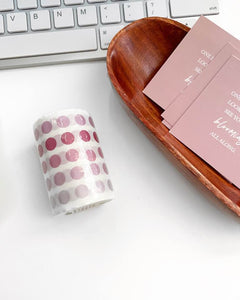 Transparent Dot Stickers - Strawberry