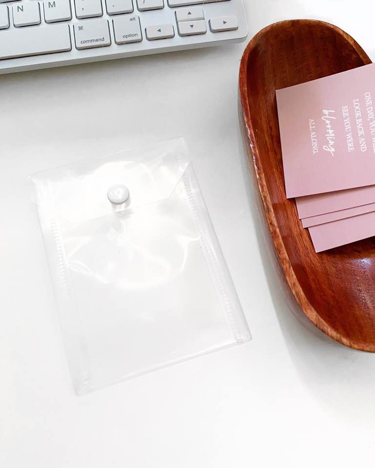Clear Sticker Pouch - A7 (small)