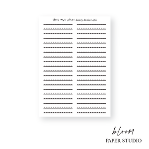 Foiled Dainty Divider Stickers 47.0