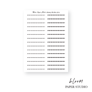 Foiled Dainty Divider Stickers 38.0