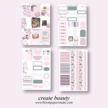 Load image into Gallery viewer, Create Beauty Foiled Planner Sticker Kit
