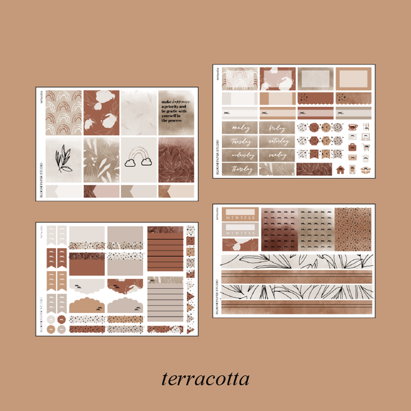 Terracotta Foiled Kit