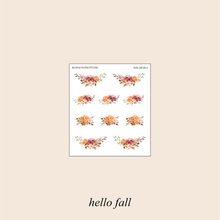 Load image into Gallery viewer, Hello Fall Foiled Planner Sticker Kit

